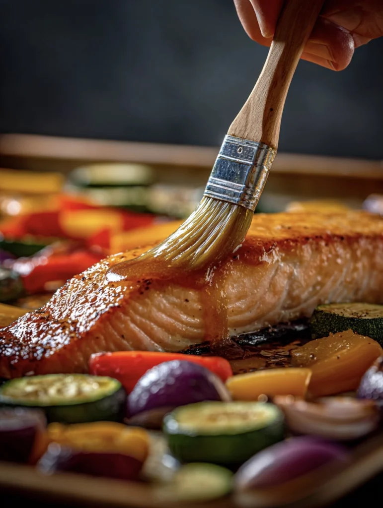 Sheet-Pan Maple-Mustard Salmon & Roasted Fall Veggies 3 maple salmon 4