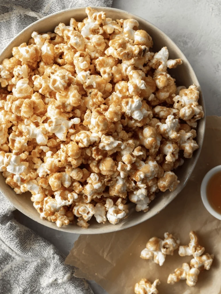 5-Ingredient Miso Caramel Popcorn