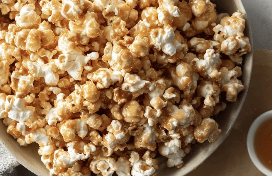 5-Ingredient Miso Caramel Popcorn 1 miso popcorn 7