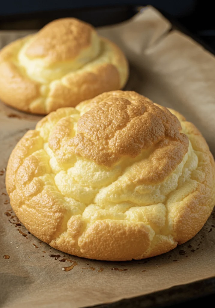Viral Cloud Bread Sandwiches with Cream Cheese & Herbs 2 more cloud bread55