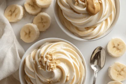 5-Minute Frozen Banana & Peanut Butter Dessert 1 peanut banana dessert 9