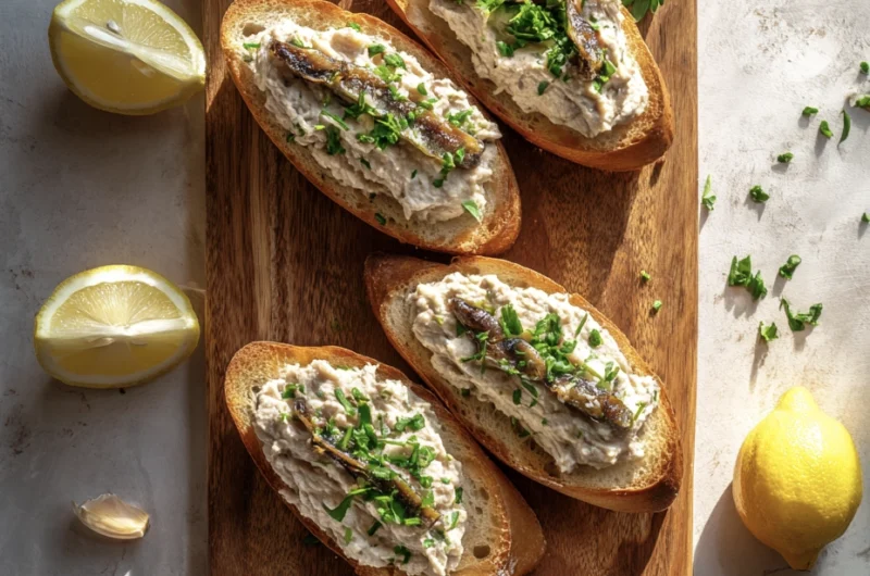sardines on toast