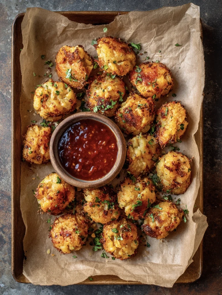 3-Ingredient Smashed Potato Poppers 2 smashed potato poppers 2