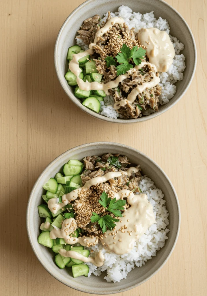 tahini sardine bowl 9