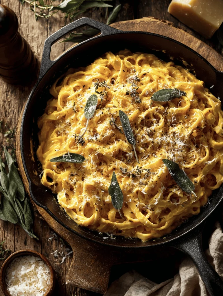 Creamy Butternut Squash Alfredo Pasta – The Cozy Autumn Dinner You’ll Crave All Season 4 butternut squash alfredo pasta 10