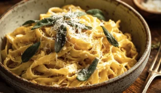 butternut squash alfredo pasta 17