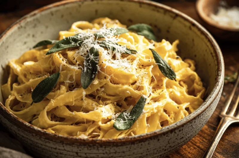 butternut squash alfredo pasta 17