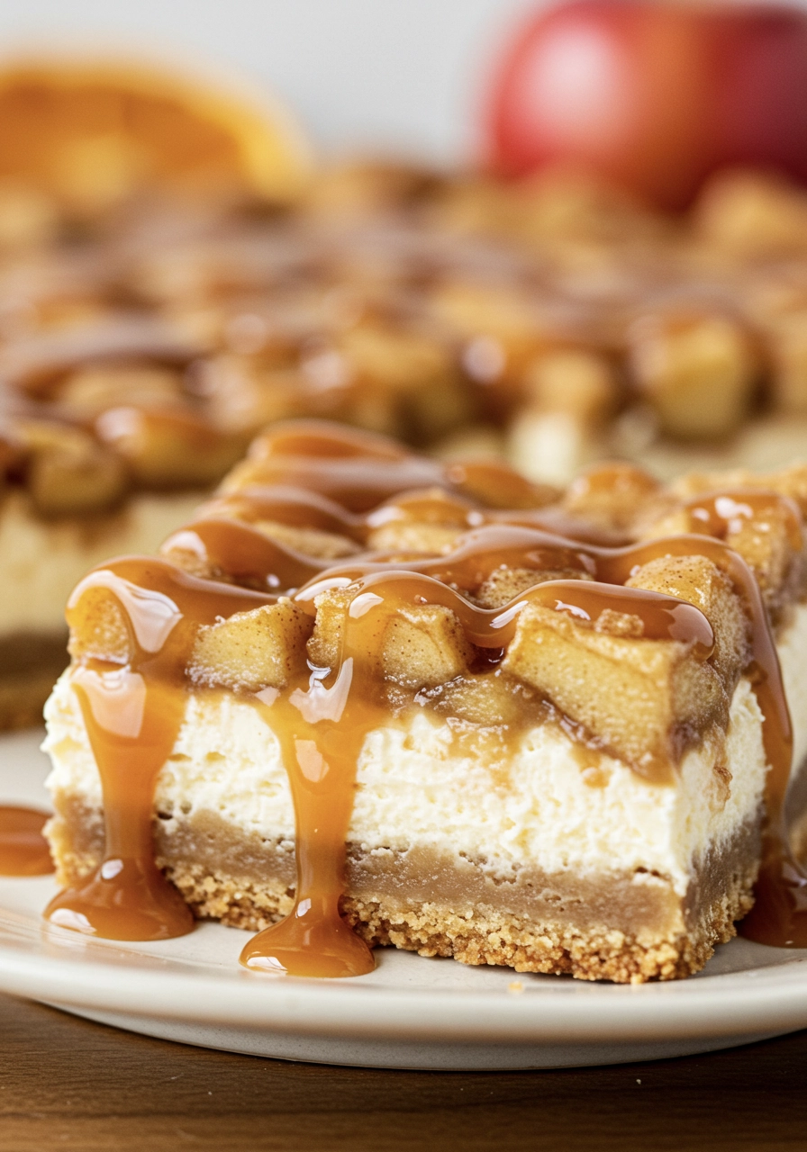 Lazy Girl’s Caramel Apple Cheesecake Bars – 5 Ingredients, Zero Fuss 6 caramel apple cheesecake 29