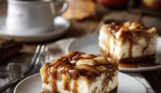 caramel apple cheesecake 6