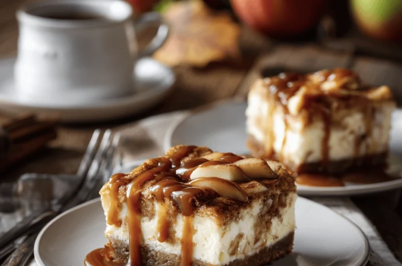 caramel apple cheesecake 6