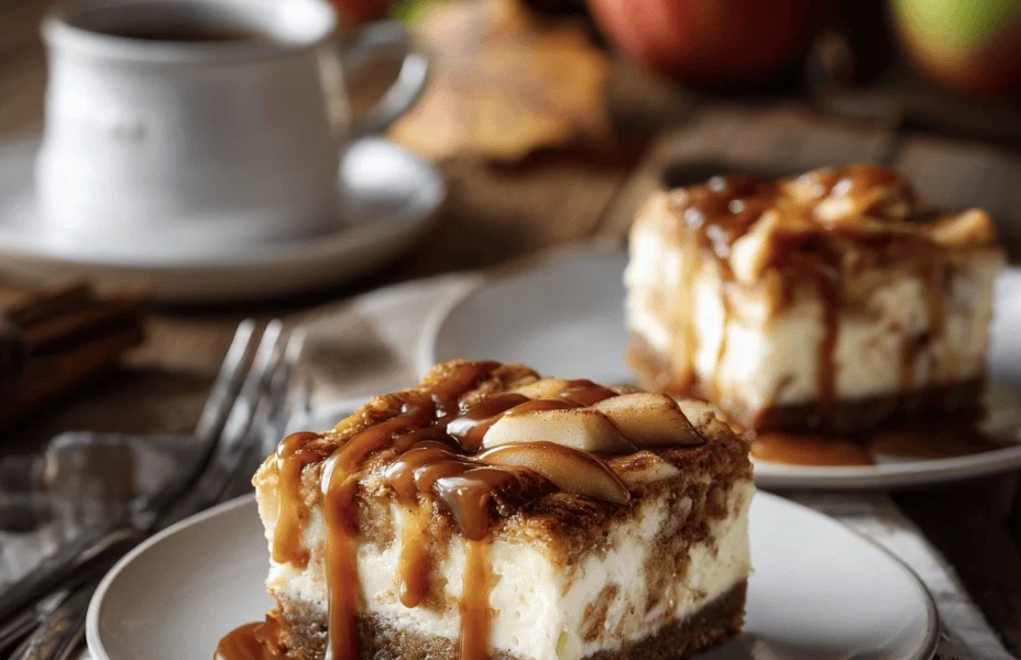 caramel apple cheesecake 6