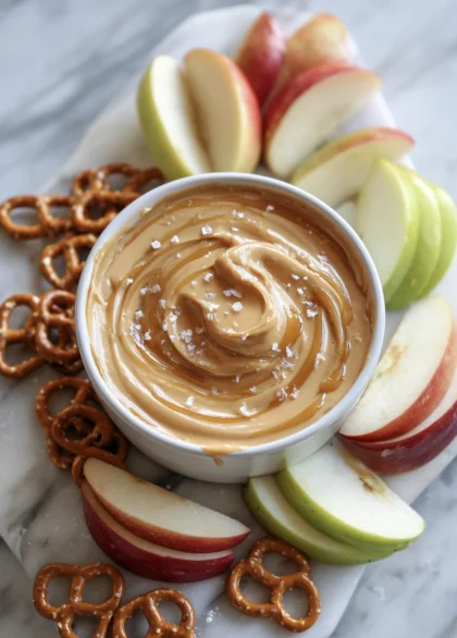 caramel fruit dip 34