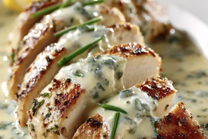 Creamy Garlic-Herb Skillet Chicken (Cream Cheese or Boursin) 18 cream cheese chicken 7