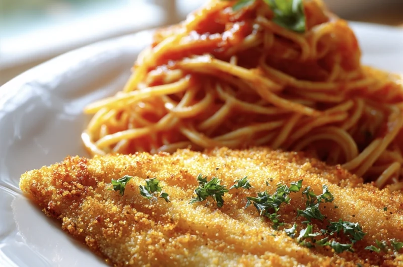 fried catfish and spaghetti 2