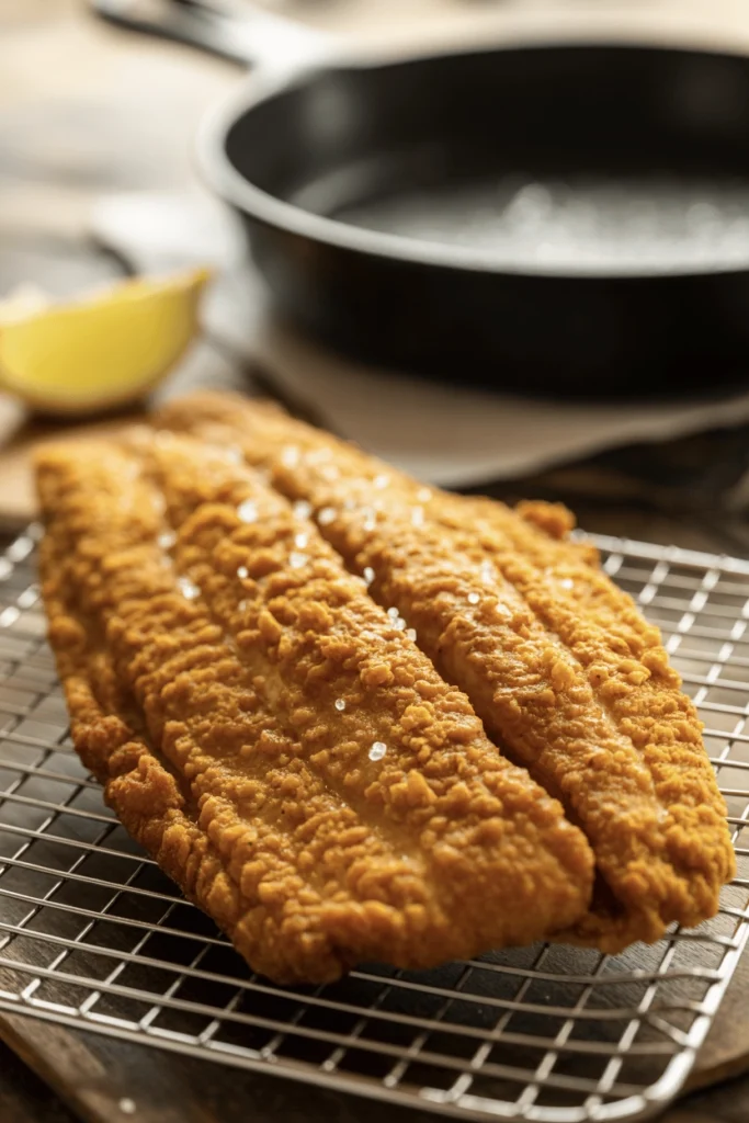 Insanely Good Catfish & Spaghetti (Crispy Southern Fish + Tangy “Delta” Sauce) 4 fried catfish and spaghetti 36