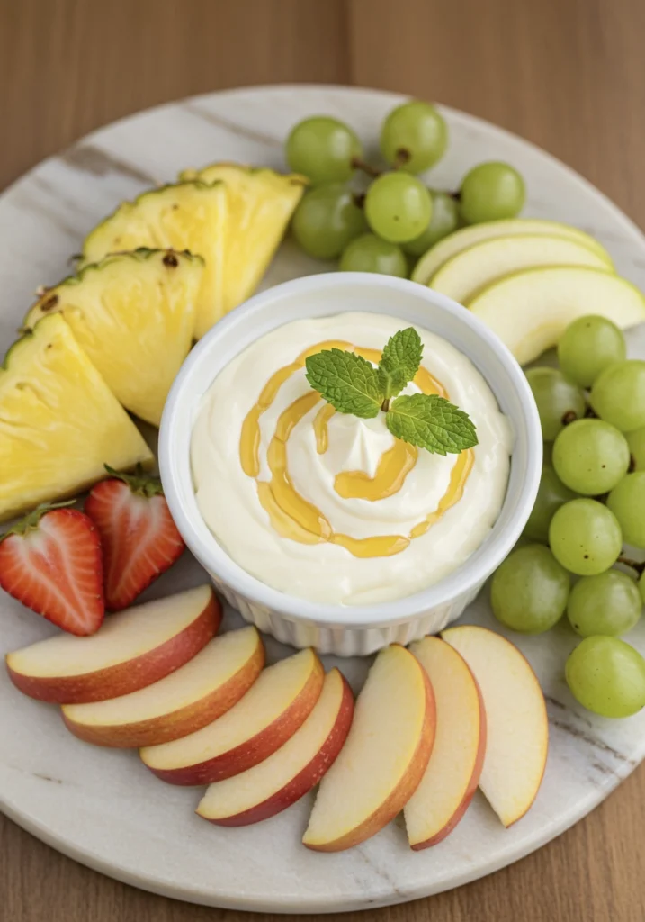 Irresistible 5 Minute Honey Vanilla Fruit Dip 5 fruit dip 12