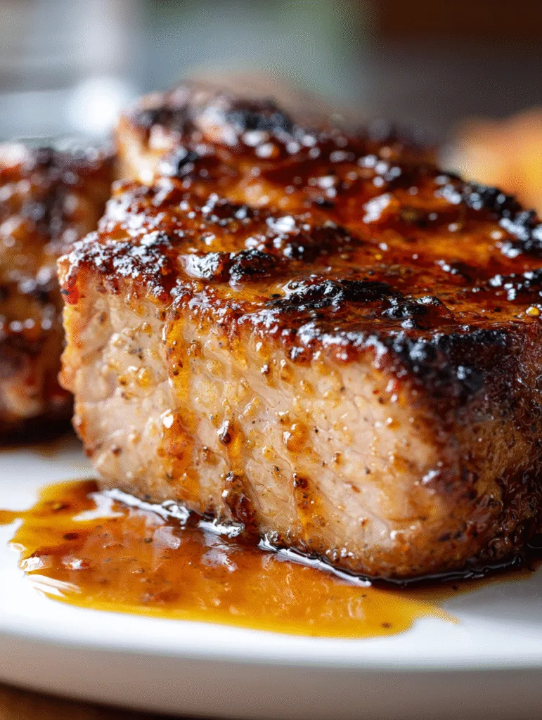 One-Pan Maple-Bourbon Glazed Pork Chop 4 maple bourbon pork chop16