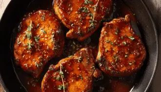 maple bourbon pork chop19