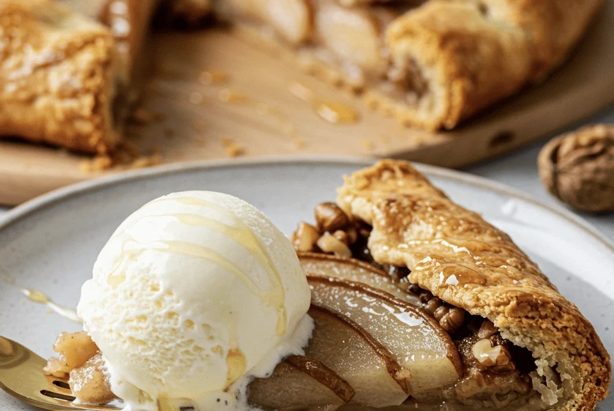 pear and walnut galette 2