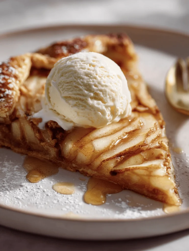 Spiced Pear and Walnut Galette – Rustic and Irresistible 2 pear and walnut galette 3