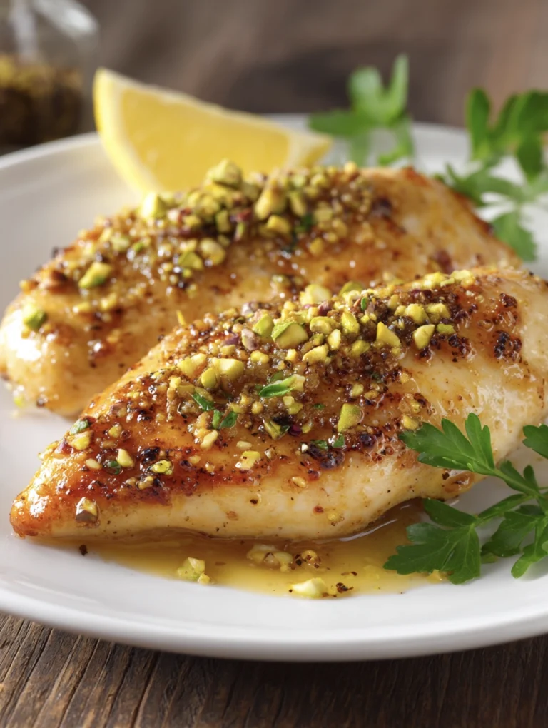 One-Pan Pistachio & Lemon Chicken (10-Minute Weeknight Win)