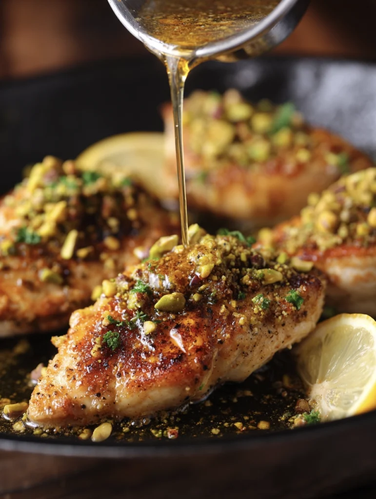 One-Pan Pistachio & Lemon Chicken (10-Minute Weeknight Win) 2 pistachio chicken 21