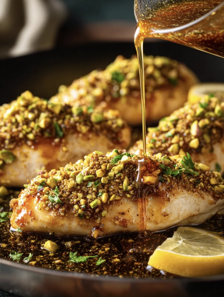 One-Pan Pistachio & Lemon Chicken (10-Minute Weeknight Win) 5 pistachio chicken 23