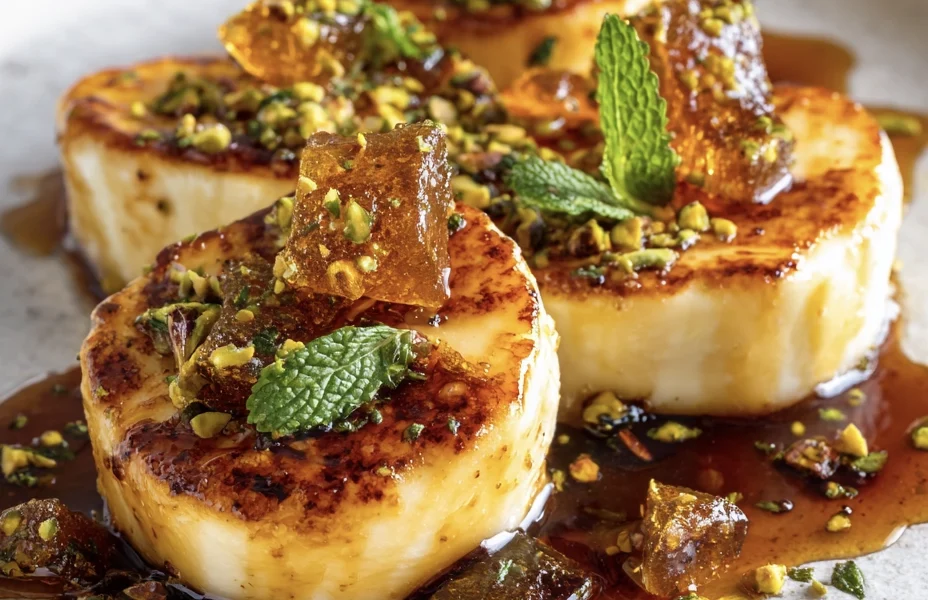 pistachio halloumi 4
