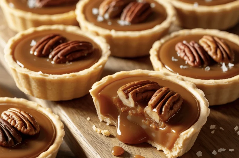 salted pecan tarts 8