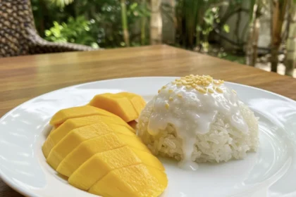 Insanely Easy Mango Sticky Rice 1 sticky mango rice 6