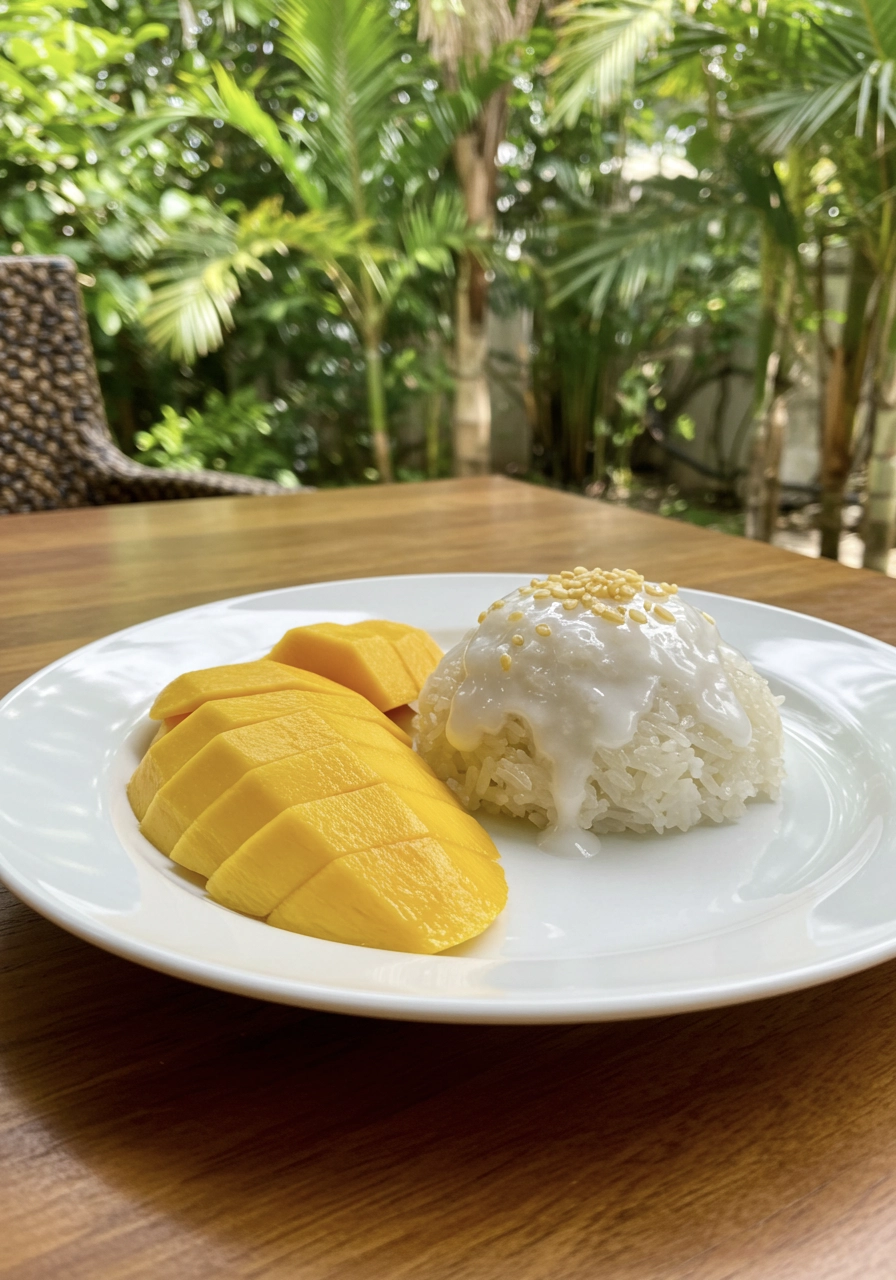 Insanely Easy Mango Sticky Rice 5 sticky mango rice 6