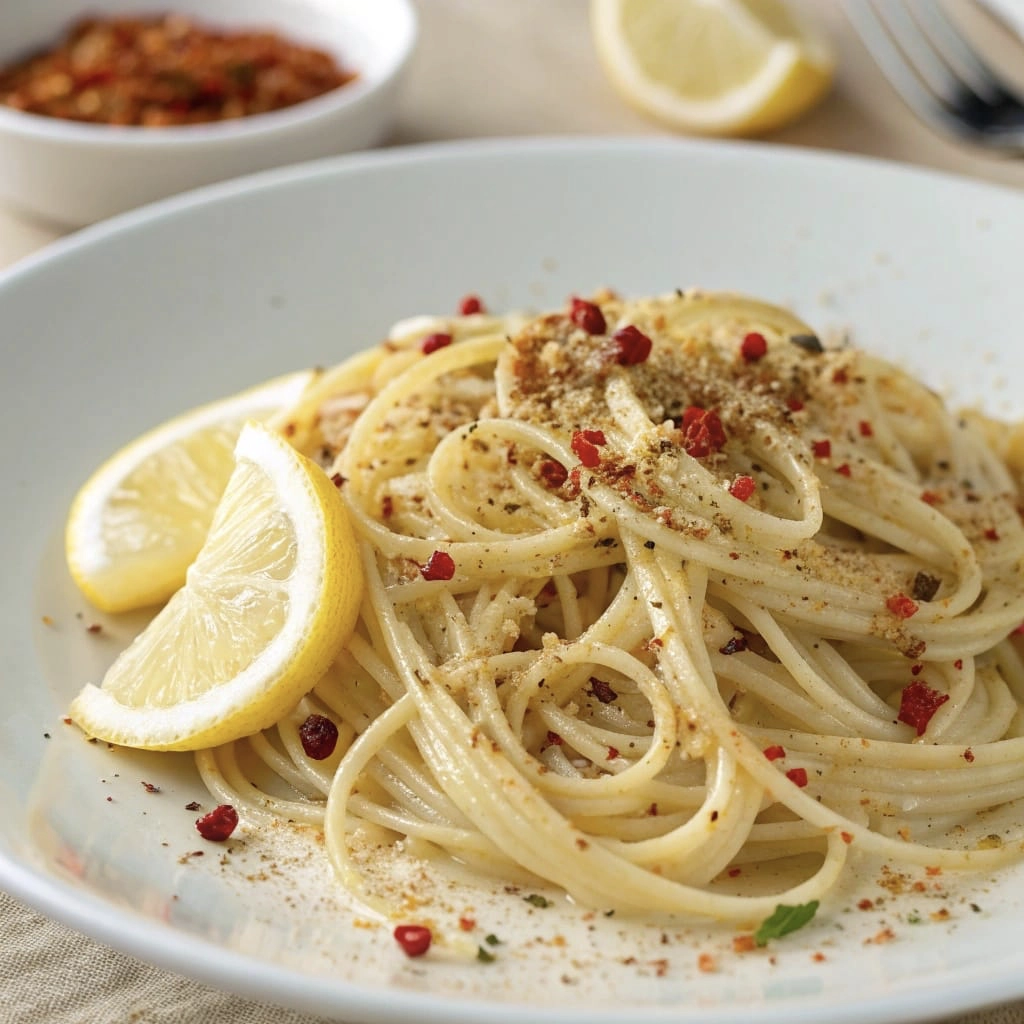 5 spaghetti aglio e olio