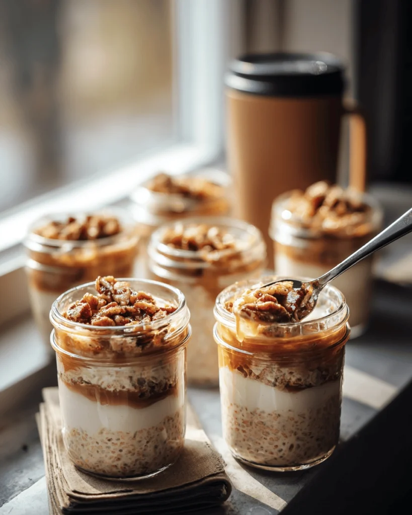 The Perfect Maple-Pecan Overnight Oats 4 maple pecan overnight oats 4