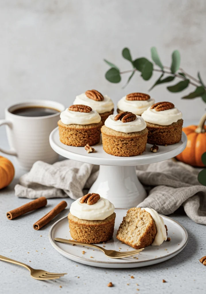 Irresistible Mini Hummingbird Cakes (Banana, Pineapple & Cream Cheese Frosting) 3 mini hummingbird cake 24