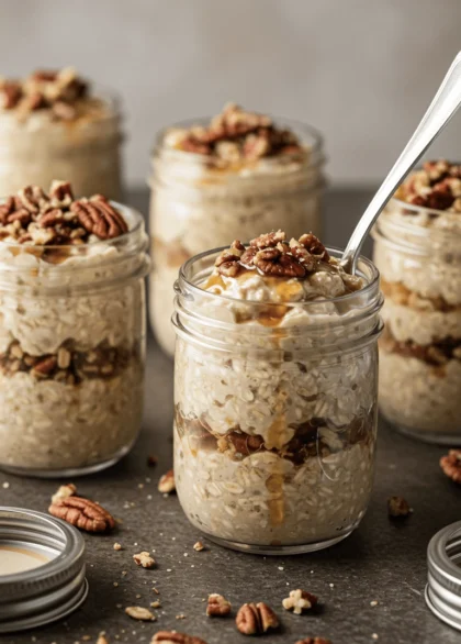 more maple pecan overnight oats 1