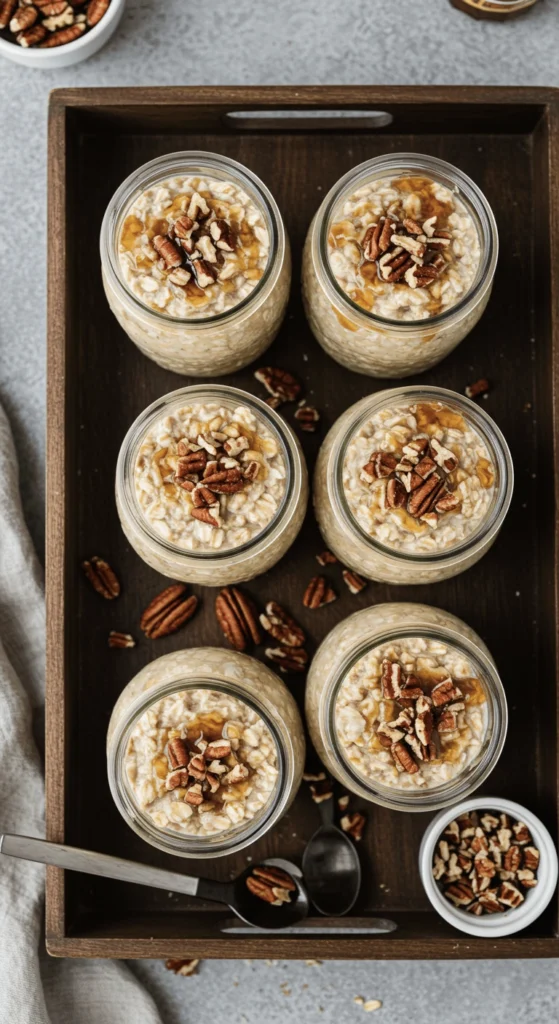 The Perfect Maple-Pecan Overnight Oats 3 more maple pecan overnight oats 6