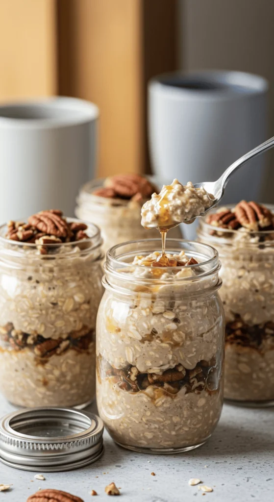 The Perfect Maple-Pecan Overnight Oats 2 more maple pecan overnight oats 8