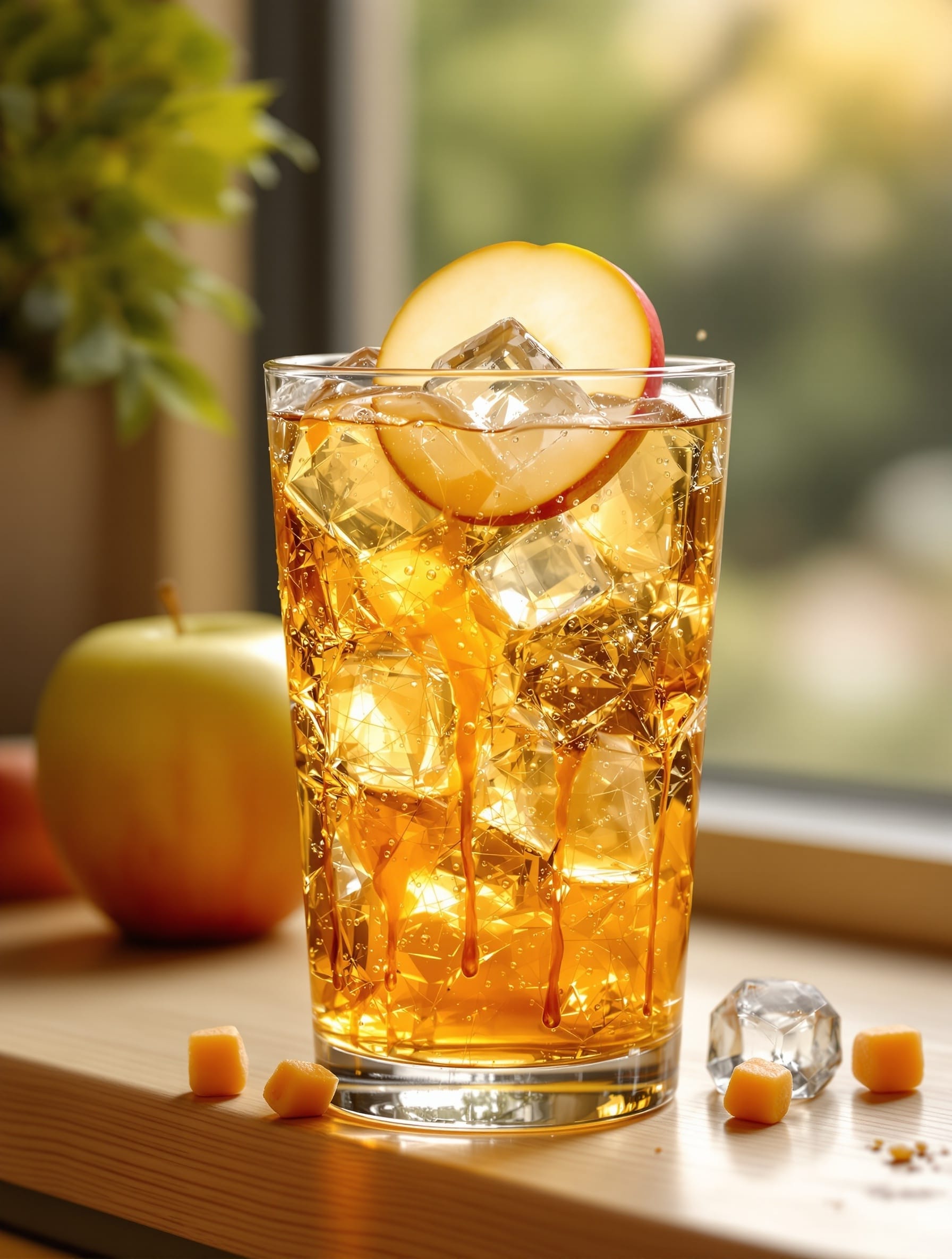 12 Heavy Soda And Dirty Soda Drinks To Try At Home 8 A bottle of Ginger Ale and caramel syrup on a table