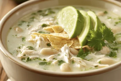 Easy Slow Cooker White Chicken Chili Verde 1 slow cooker white chili 12
