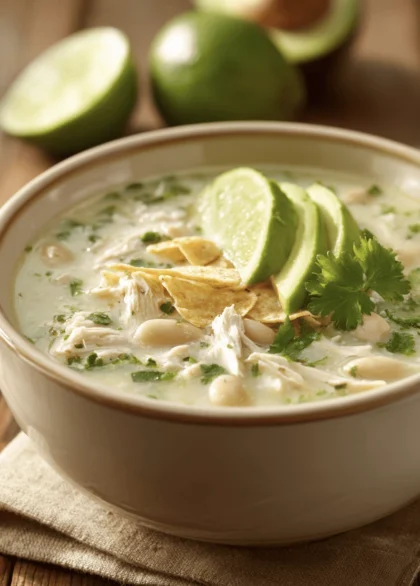 Easy Slow Cooker White Chicken Chili Verde 7 slow cooker white chili 12