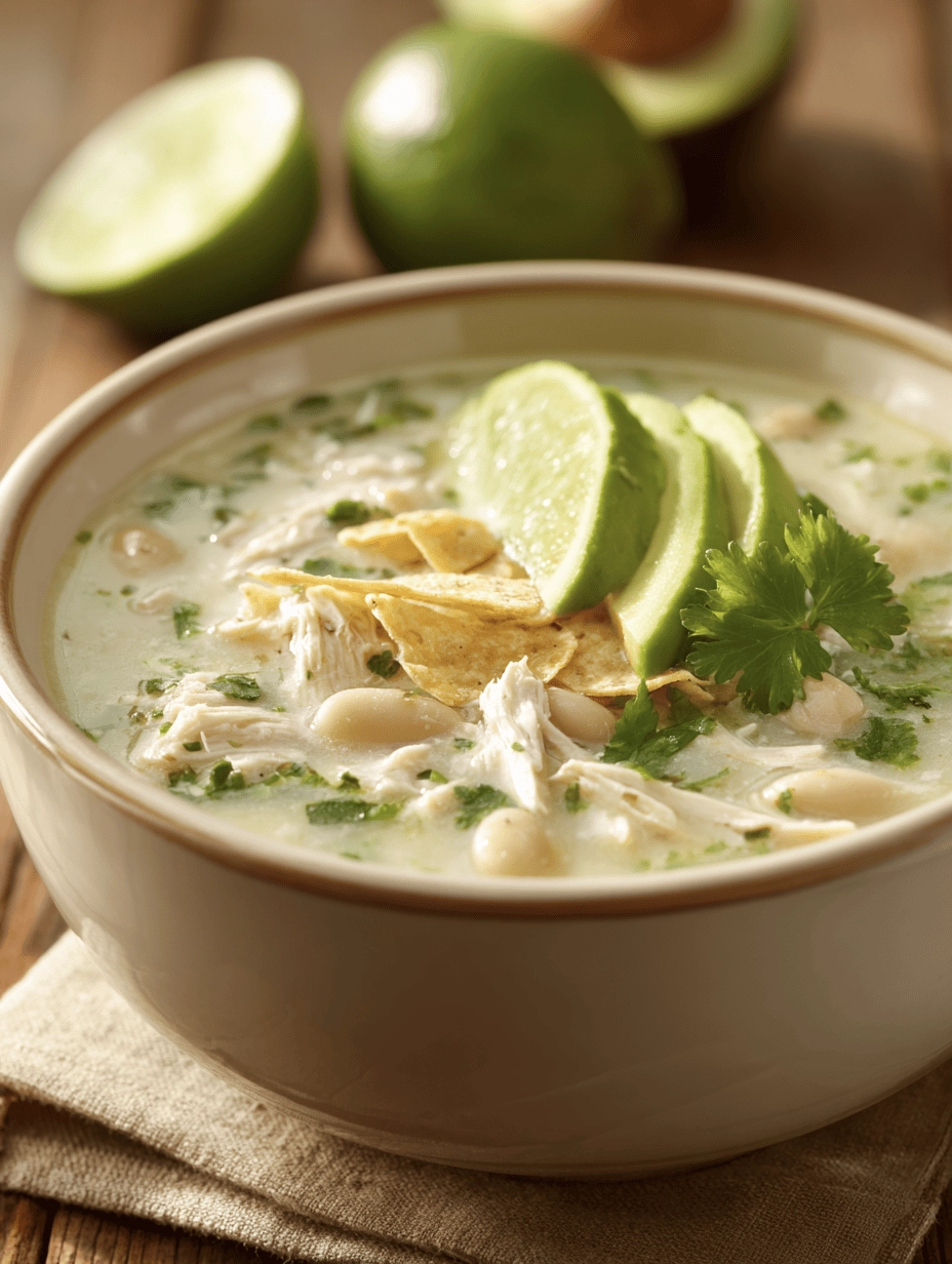 Easy Slow Cooker White Chicken Chili Verde 6 slow cooker white chili 12