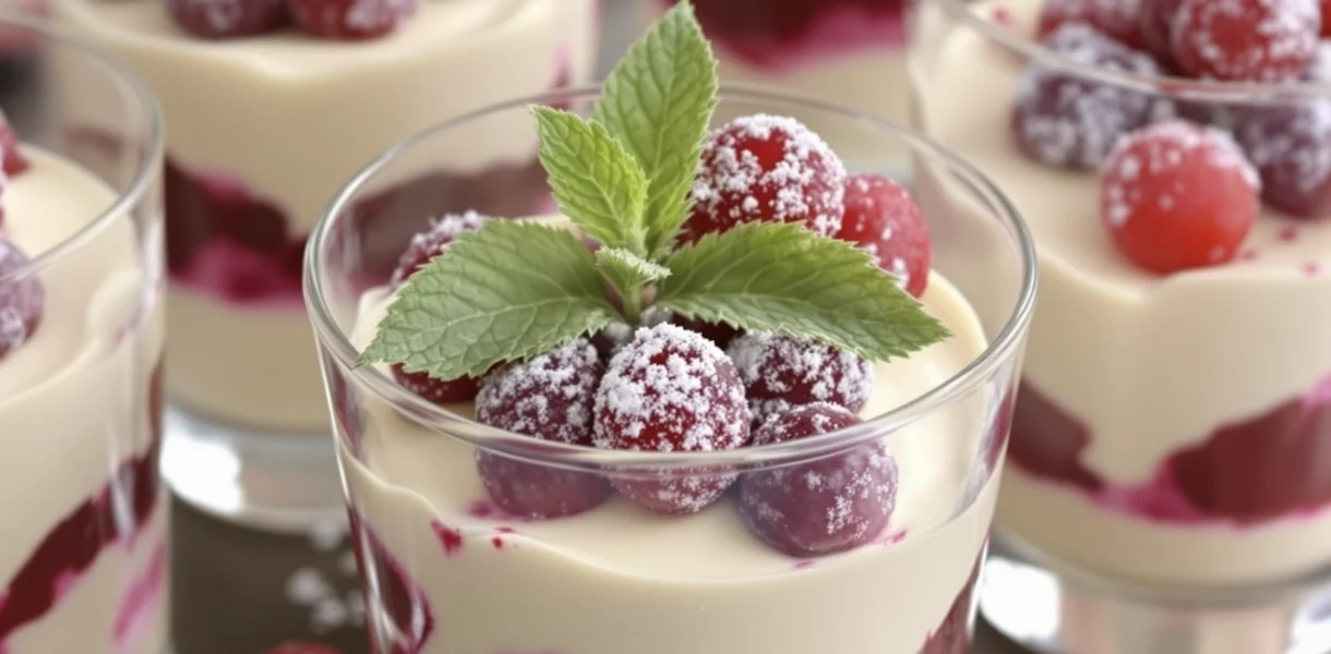 20 Easy Thanksgiving Desserts That Steal the Show (No Pie Required!) 1 5 cranberry white chocolate mousse cups 20251025 194123 5847 20251025 194134 9n4j