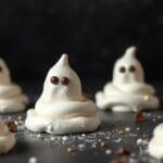 12 Best Easy Homemade Halloween Treats, Party and Trick or Treat 47 9 ghost meringue kisses the scene is absent of text le 20251006 134752 zm41
