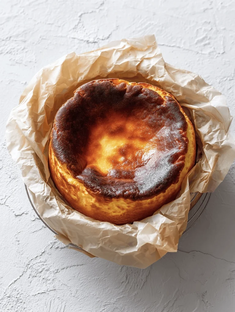 Ultimate Easy Basque Burnt Cheesecake  with 8 Delicious Topping Ideas
