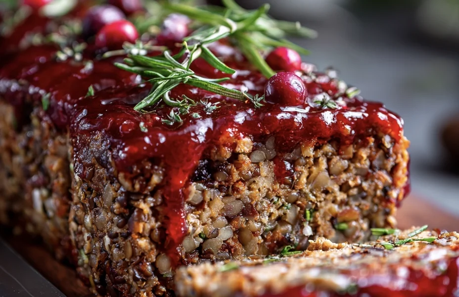 festive vegan nut roast 19