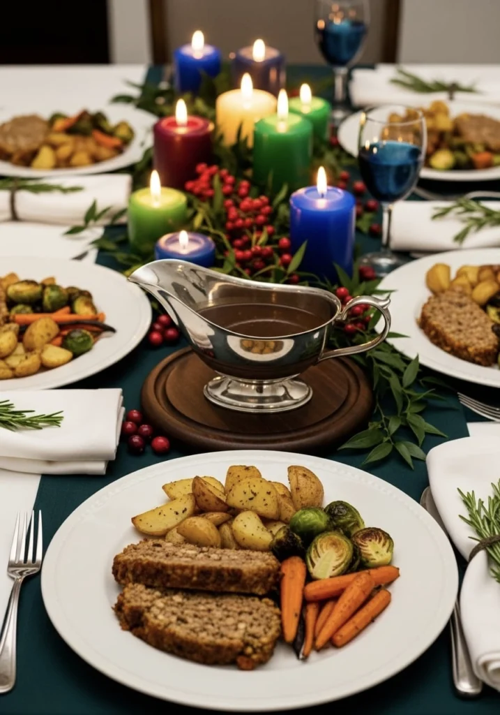 festive vegan nut roast 9