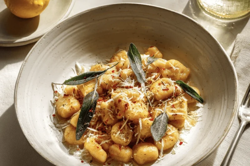 Irresistible Brown Butter Pumpkin Gnocchi with Chili-Crisp Sage (30 Minutes, One Pan) 29 gnocchi 10