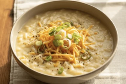 30 Minute Creamy Potato Soup with Hash Browns and Cream Cheese 1 potato soup 5