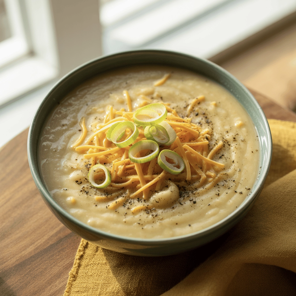 30 Minute Creamy Potato Soup with Hash Browns and Cream Cheese 2 potato soup 6
