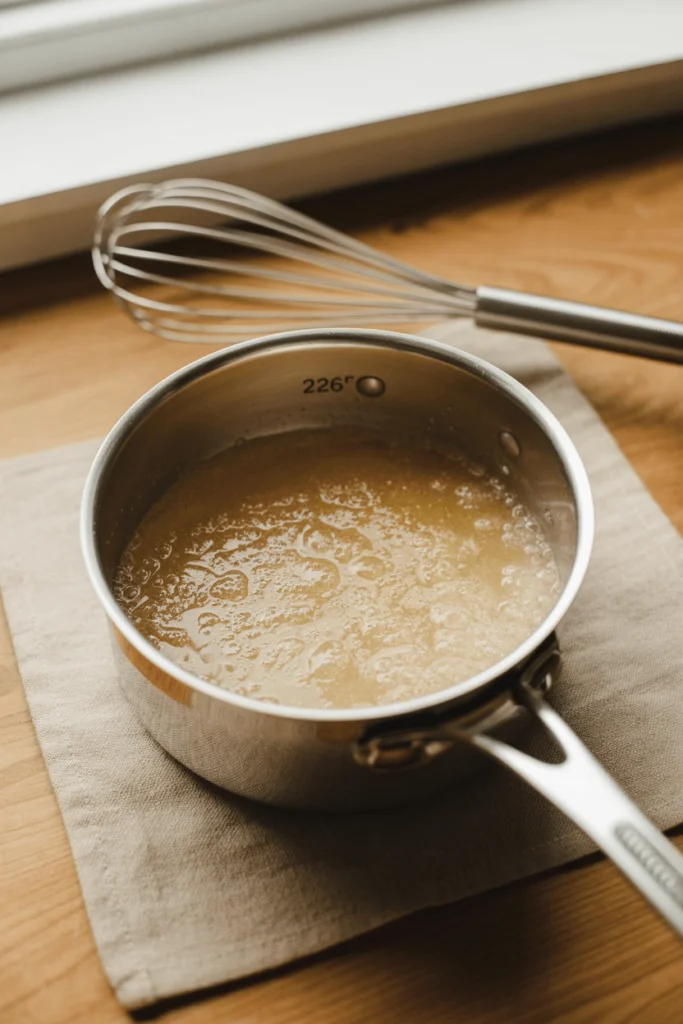 Easy Home Made Apple Cider Gummies (Pectin Based, Lunchbox Friendly) 3 saucepan